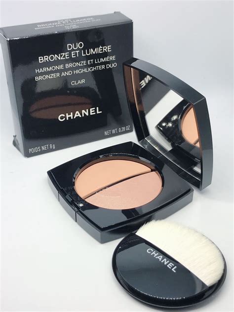 chanel bronze et lumiere|Chanel blush highlighter.